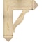 Ekena Millwork Funston Arts and Crafts Rough Sawn Bracket w/ Offset Brace, Douglas Fir, 8"W x 22"D x 26"H BKT0806X22X26FST03RDF - alternate 4